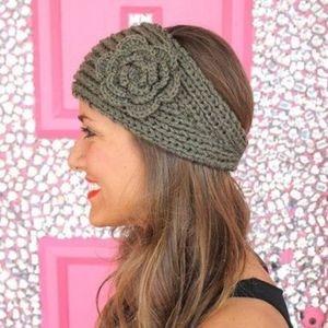 💙4/$20 New Knit Headband Olive Green💙